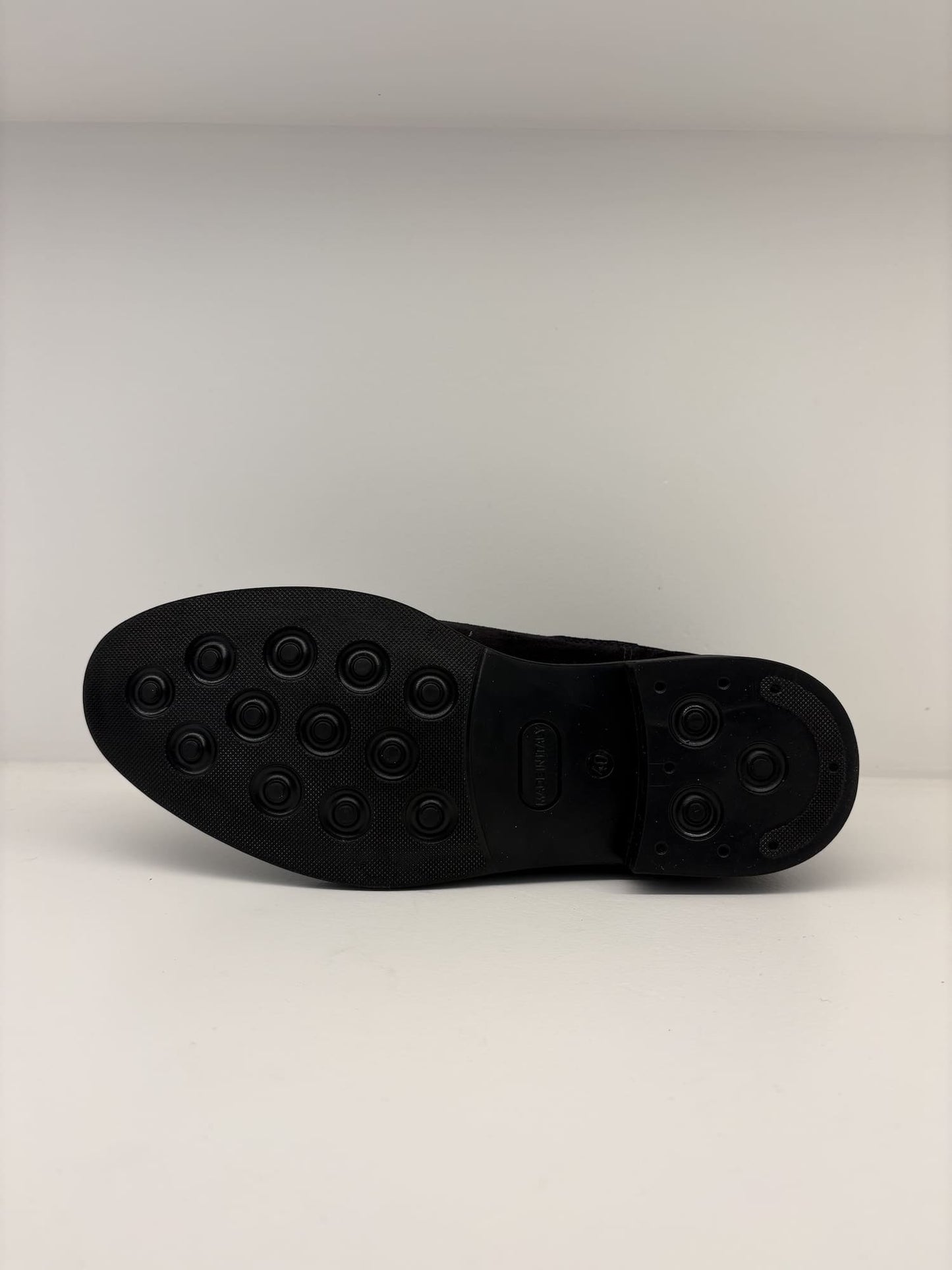 Stivaletto scamosciato blu