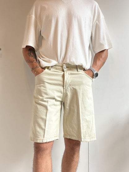 Bermuda YUCATAN Beige con riflessi azzurri