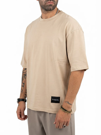 blacksvnday T-shirt maniche corte STEPHEN Avorio - Stile Cropped