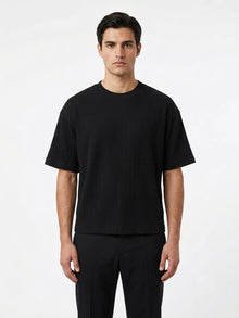 blacksvnday T-shirt HERMANO Nero - Basic Elasticizzata