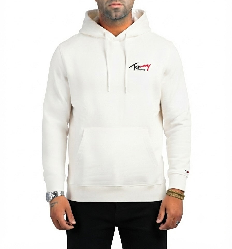 Felpa Tommy Jeans con cappuccio e grafica