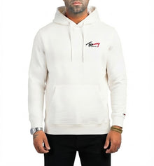 Felpa Tommy Jeans con cappuccio e grafica