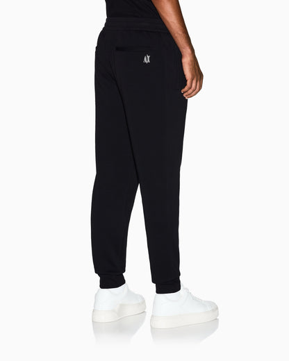 Pantaloni jogger in cotone stretch con coulisse Icon