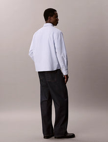 Camicia Calvin Klein a righe con logo