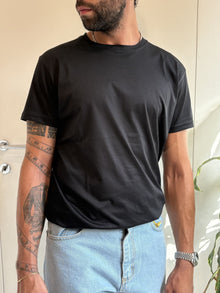 T-shirt in filo di scozia