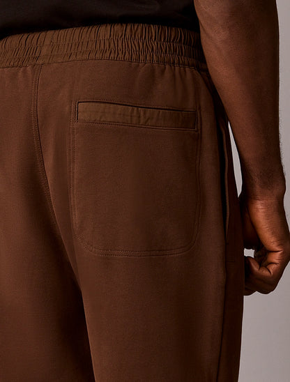 Pantaloni da tuta cargo in spugna di cotone Calvin Klein