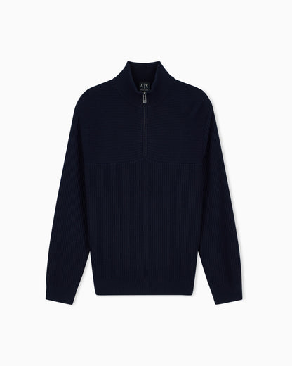Armani Exchange Pullover Blu Navy - Comfort e Stile
