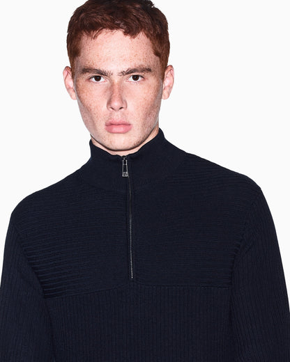 Armani Exchange Pullover Blu Navy - Comfort e Stile
