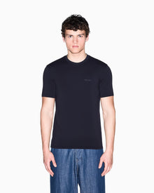 T-shirt a taglio slim in jersey di cotone stretch
