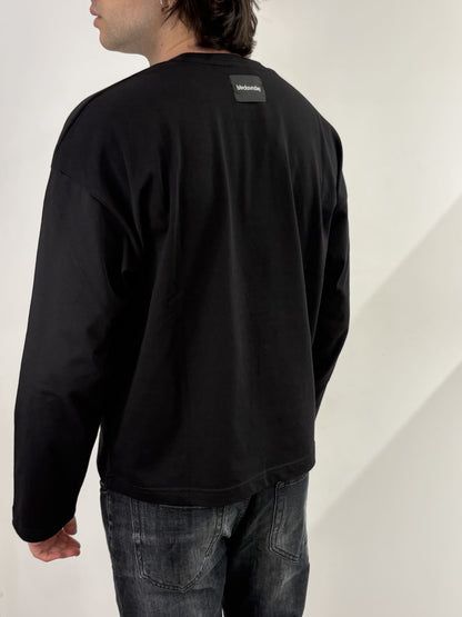 Longsleeve cropped blacksvnday
