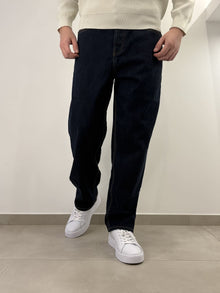 Jeans Uomo in Denim Scuro - Brown