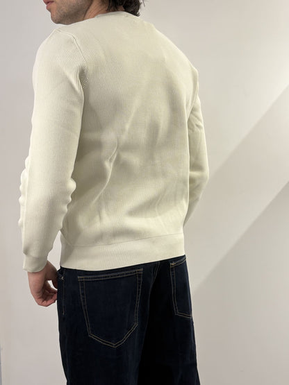 Maglione Uomo in Crema - Brown