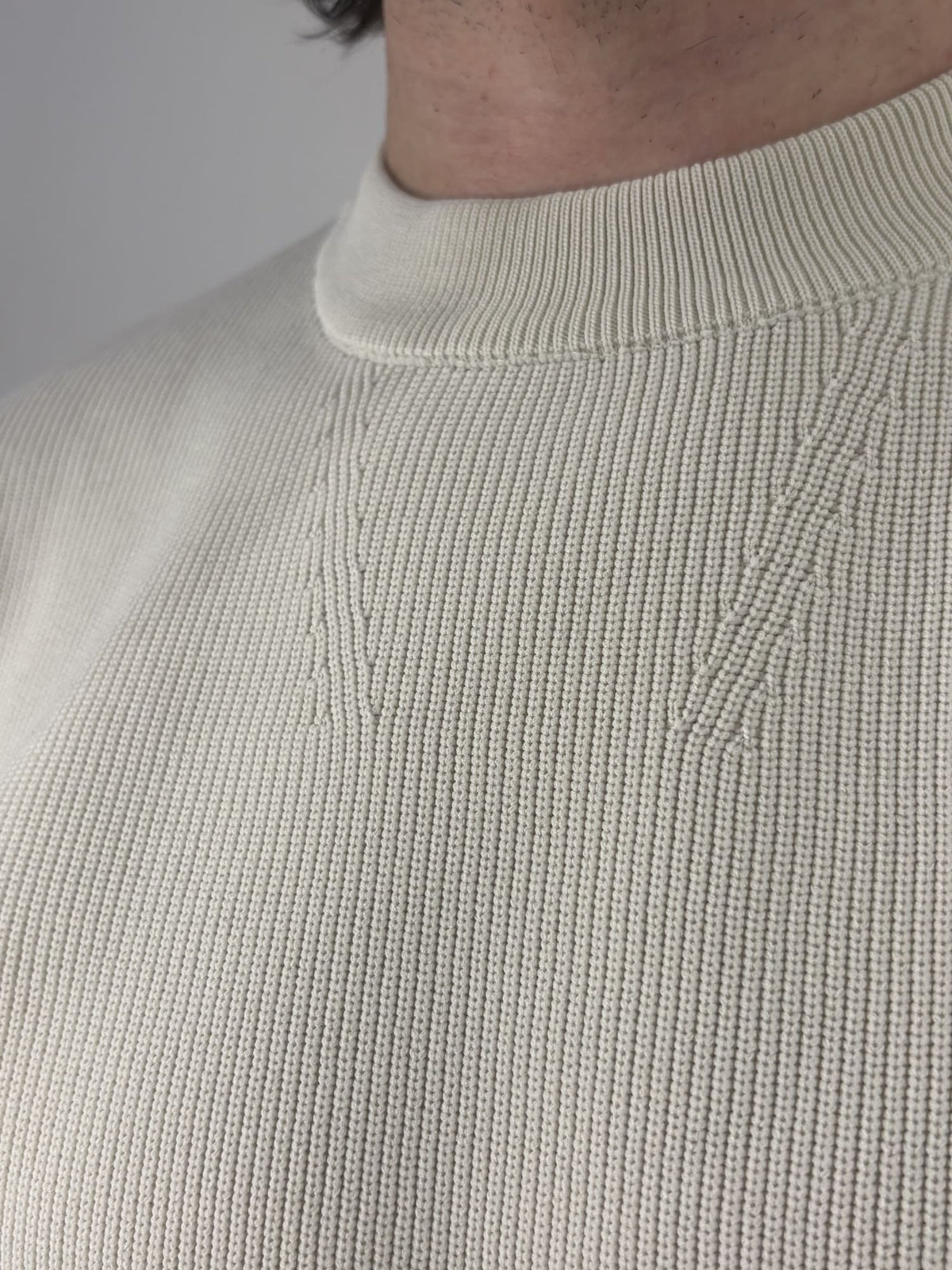 Maglione Uomo in Crema - Brown