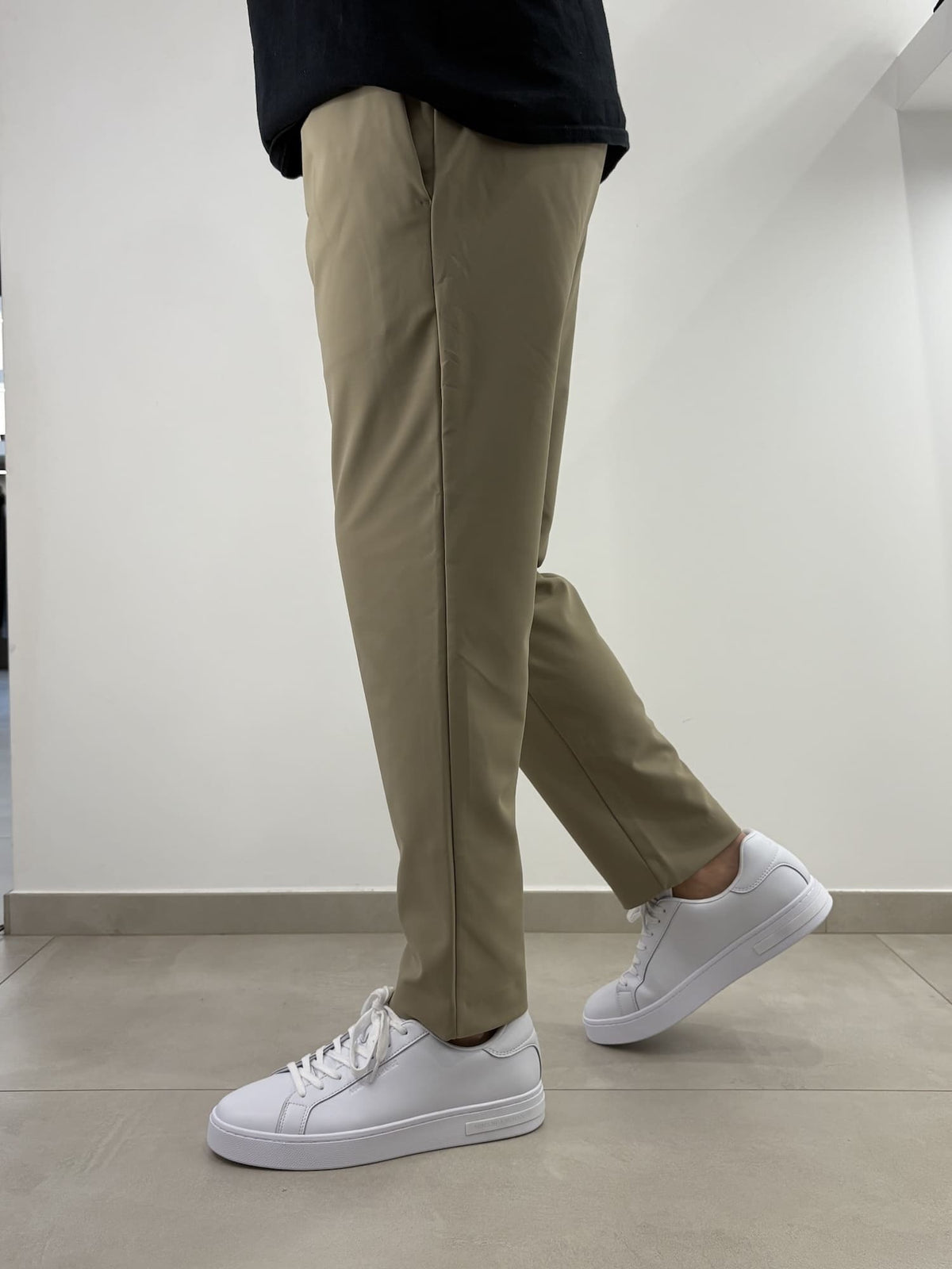 Pantalone semi elegante con pence