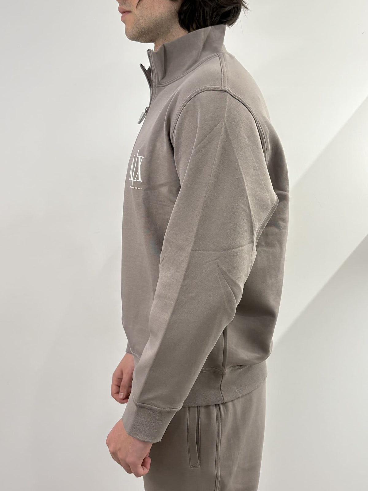 Felpa Armani Exchange Fango