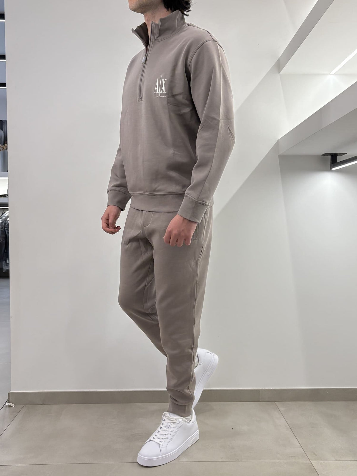 Felpa Armani Exchange Fango