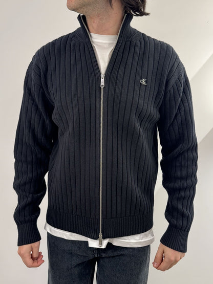 Felpa con zip Calvin Klein