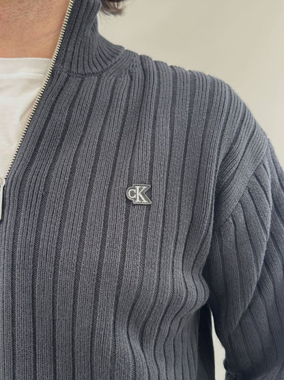Felpa con zip Calvin Klein
