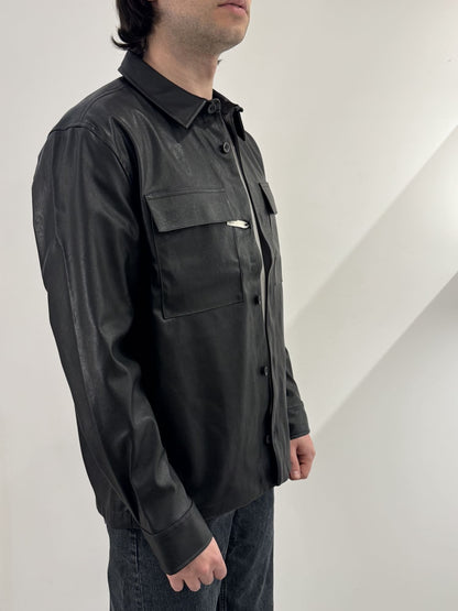 Giubbotto in pelle Calvin Klein