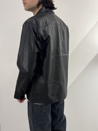 Giubbotto in pelle Calvin Klein