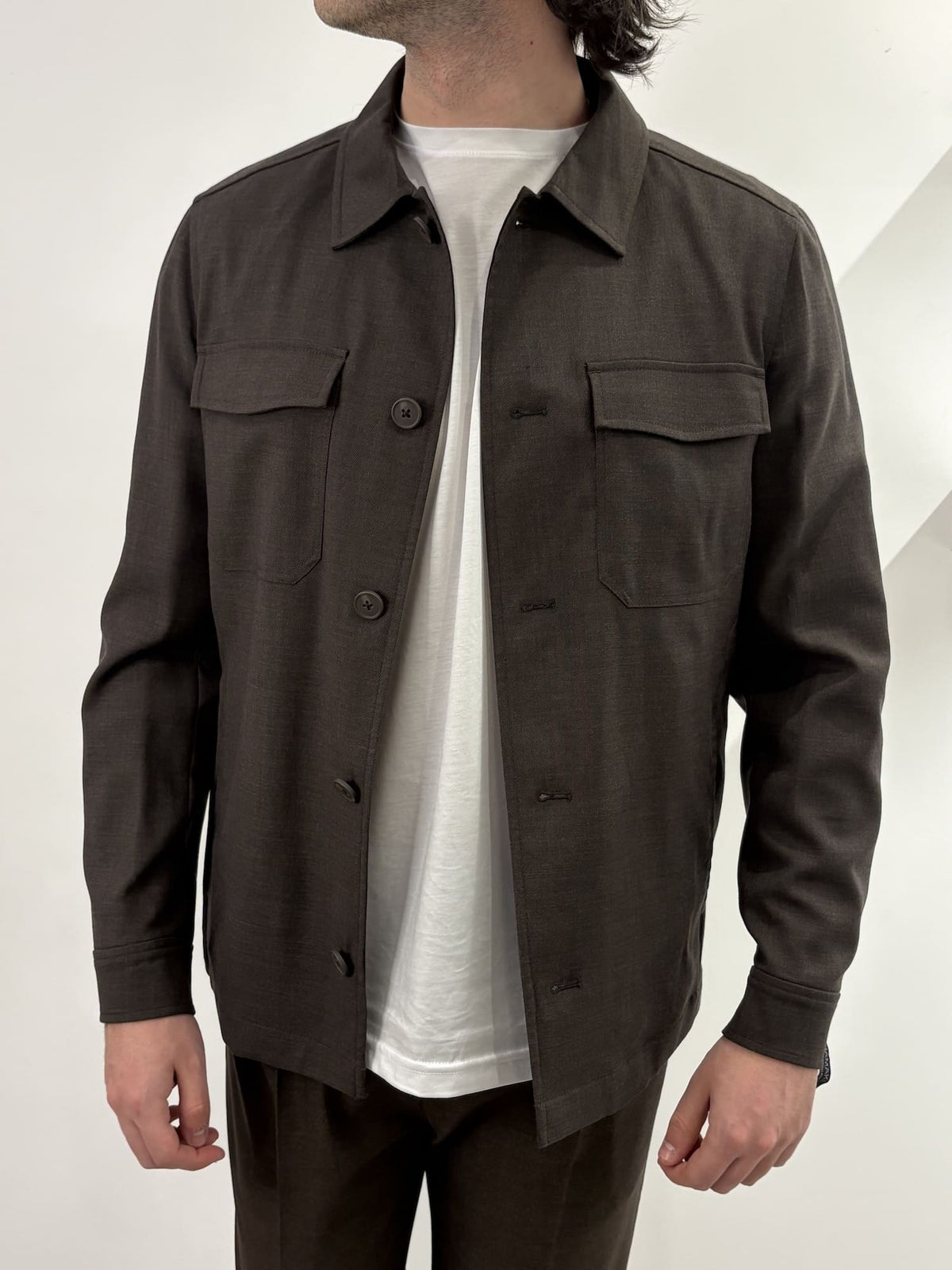 OverShirt Hamaki-Ho con bottoni
