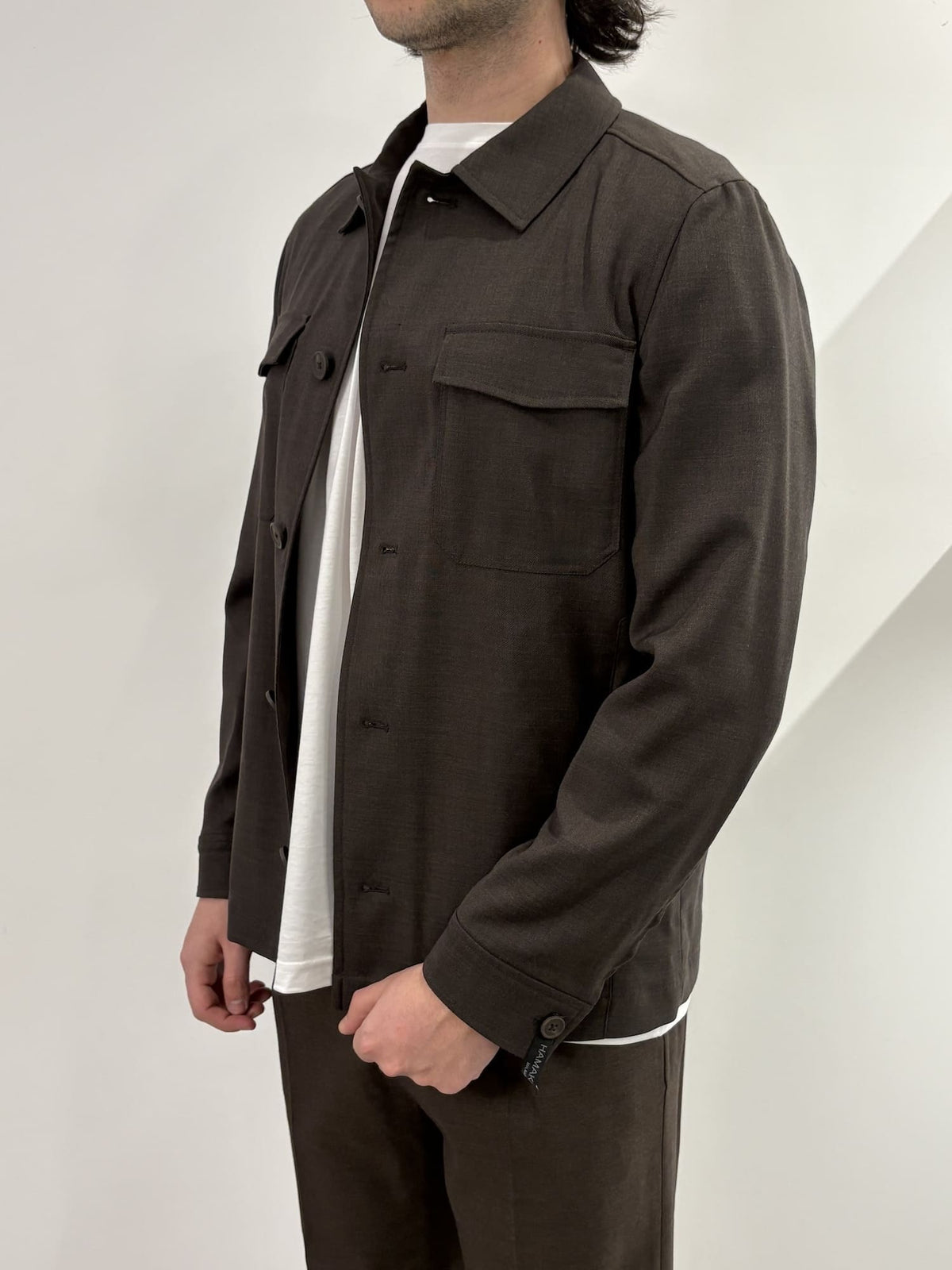 OverShirt Hamaki-Ho con bottoni