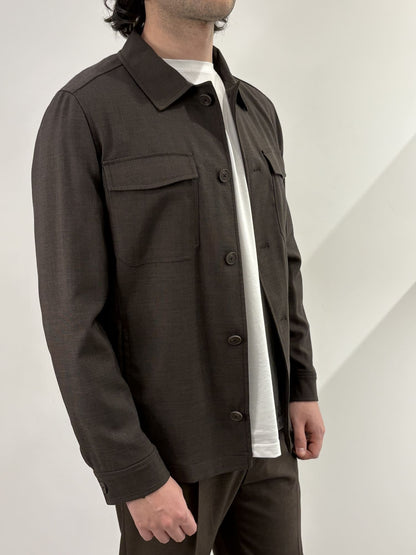 OverShirt Hamaki-Ho con bottoni