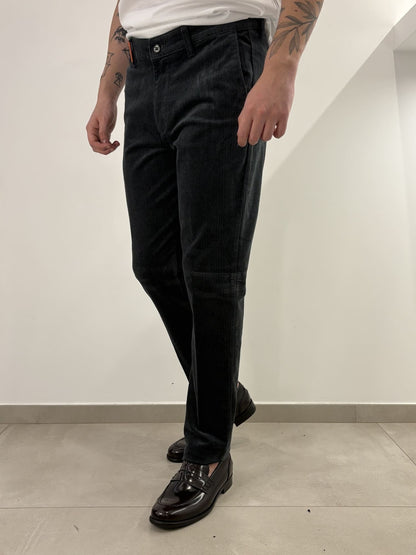 Pantalone Sea Barrier in micro fantasia effetto velluto