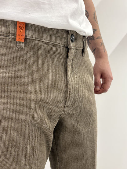 Pantalone Sea Barrier in micro fantasia effetto velluto