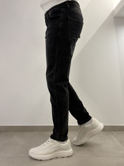Jeans nero slim