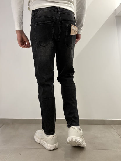 Jeans nero slim