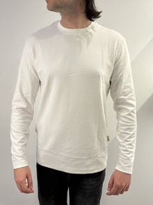 T-shirt manica lunga in caldo cotone