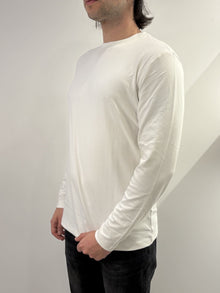 T-shirt manica lunga in caldo cotone