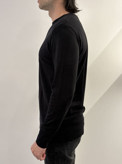 T-shirt manica lunga in caldo cotone