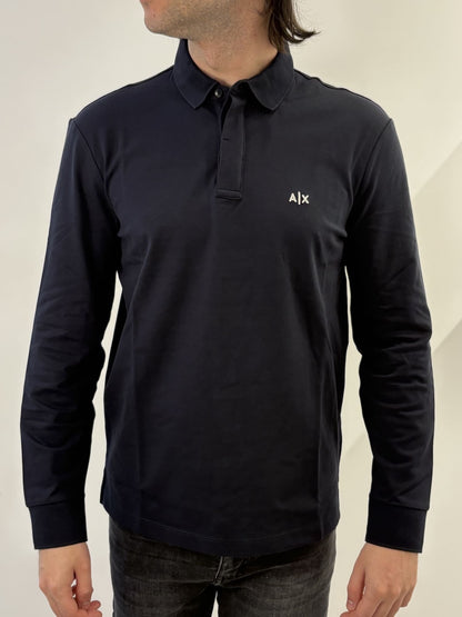 Polo Armani Exchange blu navy
