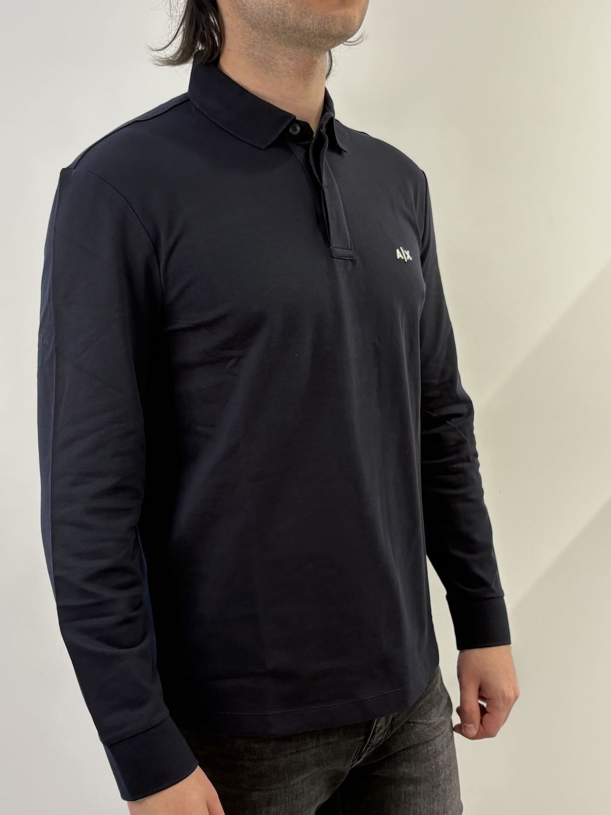 Polo Armani Exchange blu navy