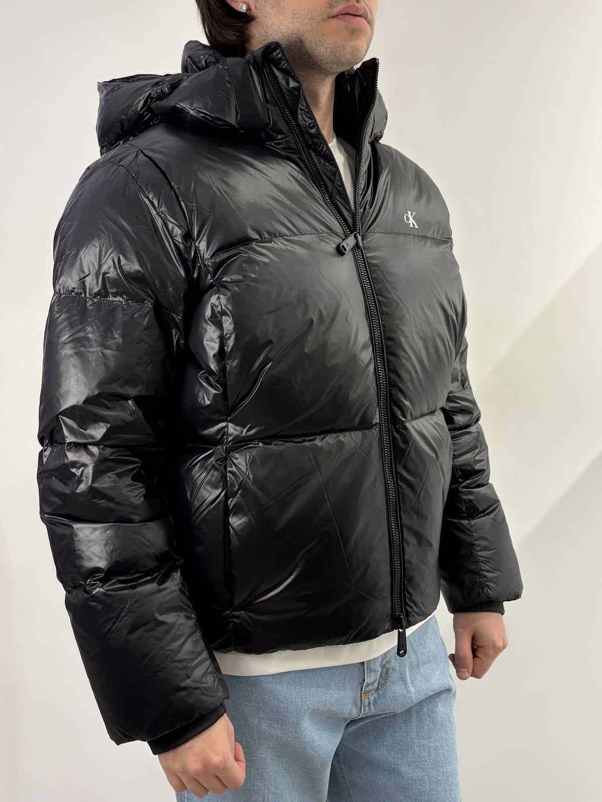 Giubbotto con cappuccio Calvin Klein