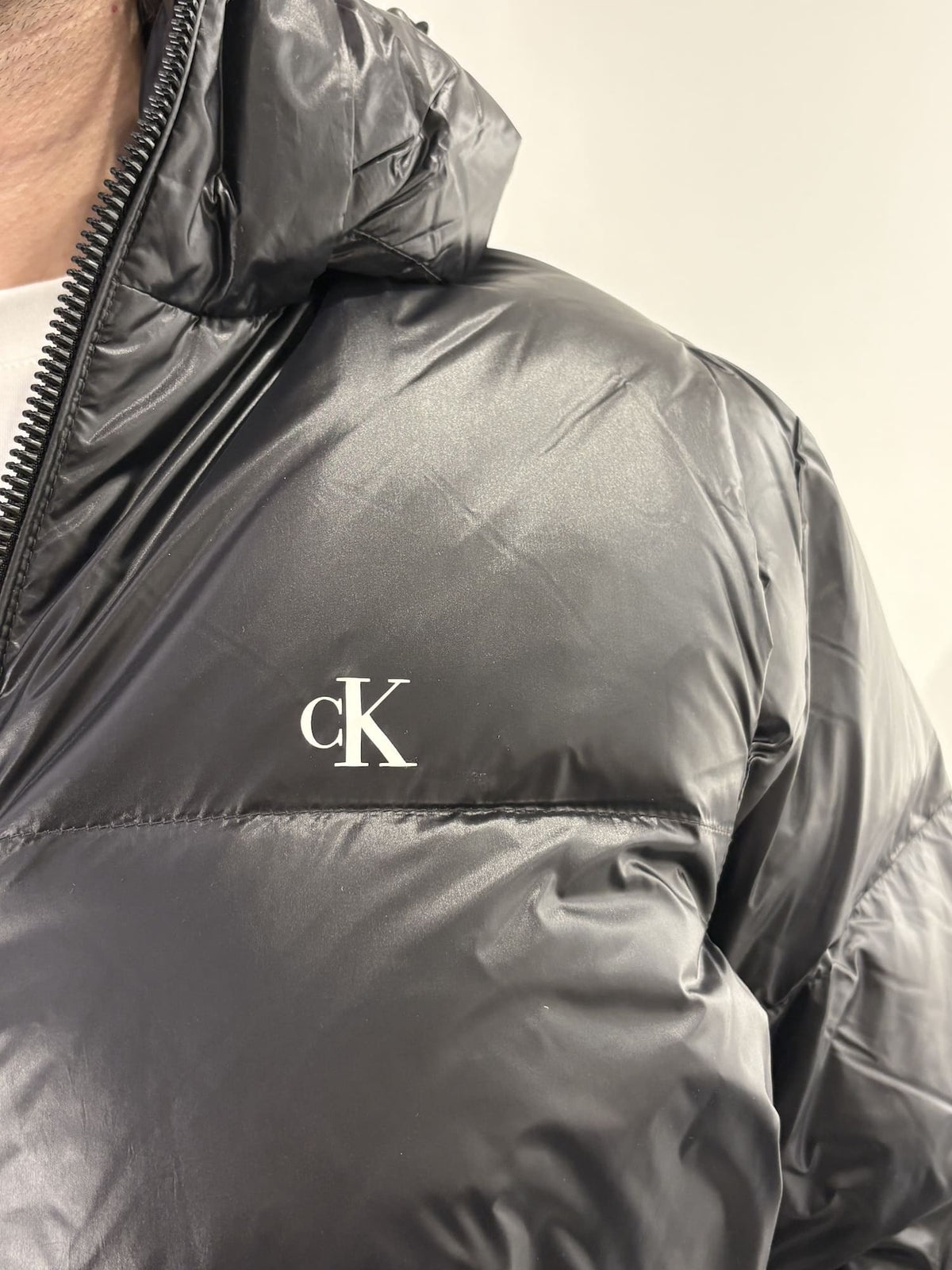 Giubbotto con cappuccio Calvin Klein