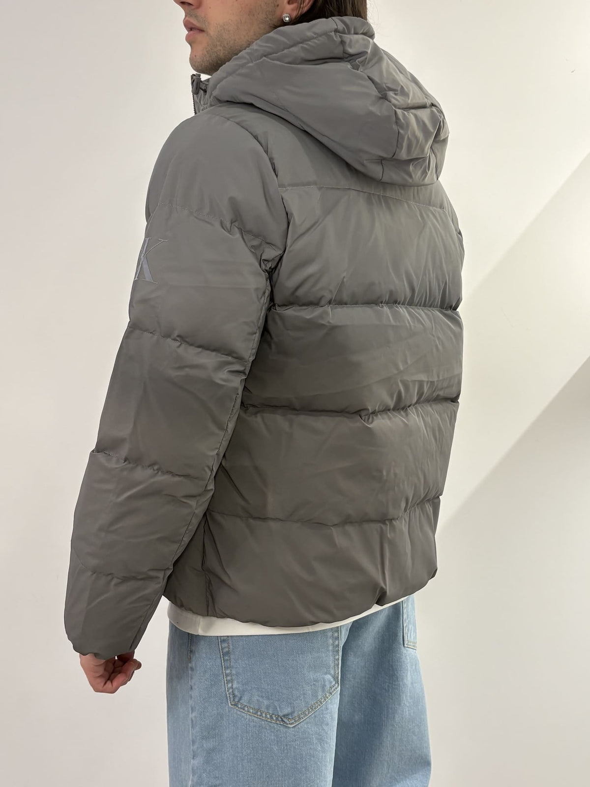 Giubbotto con cappuccio Calvin Klein