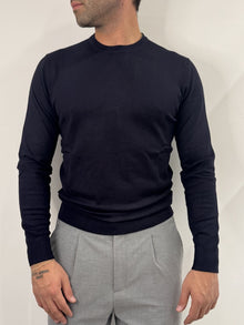 Maglioncino paricollo slim made in italy