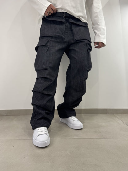 Jeans cargo baggy
