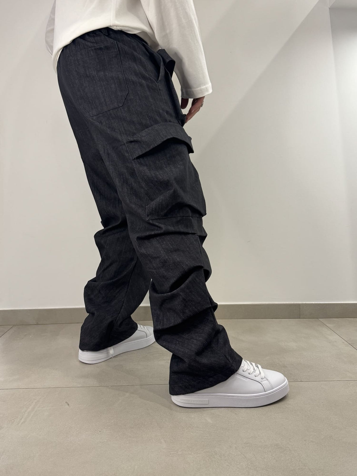 Jeans cargo baggy