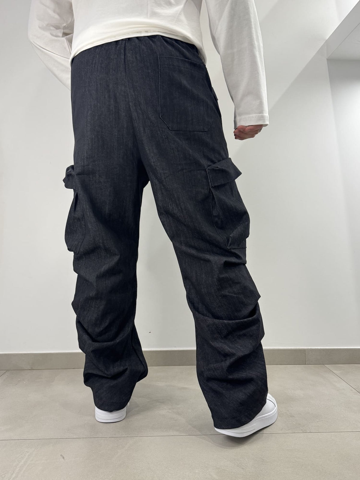 Jeans cargo baggy