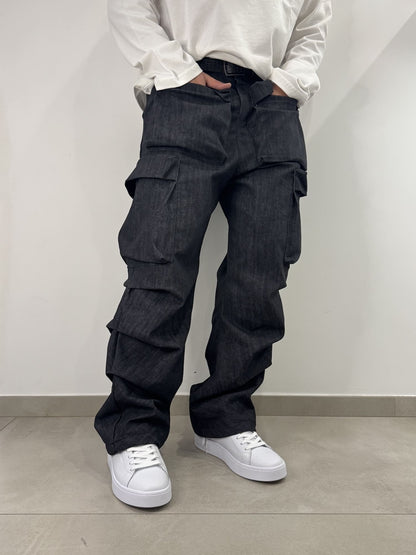 Jeans cargo baggy