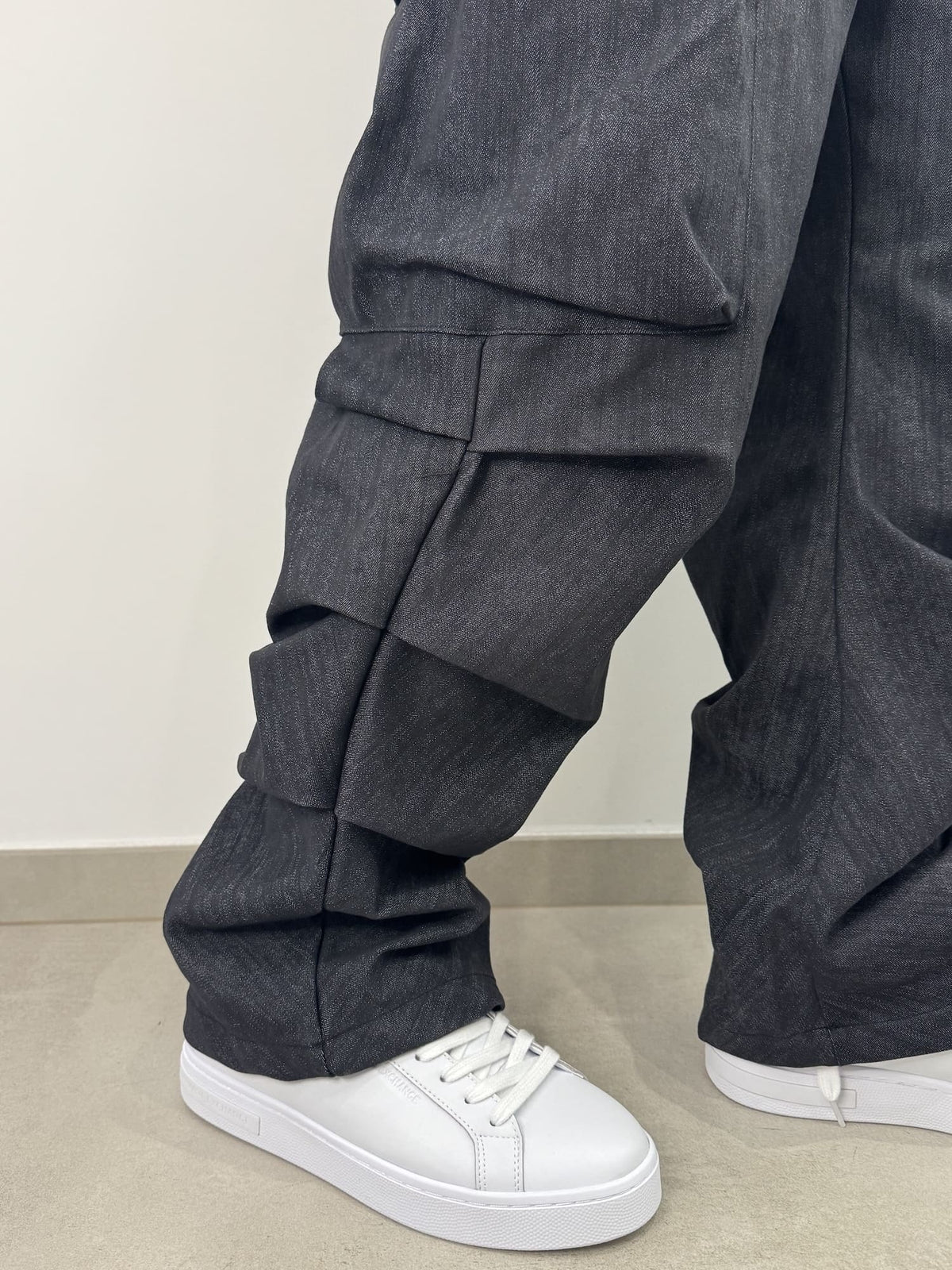 Jeans cargo baggy