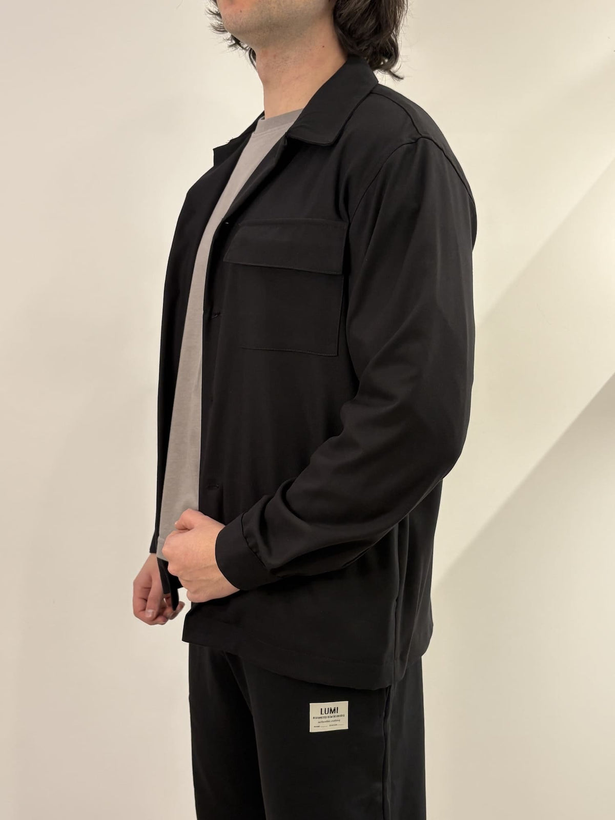 OverShirt nera