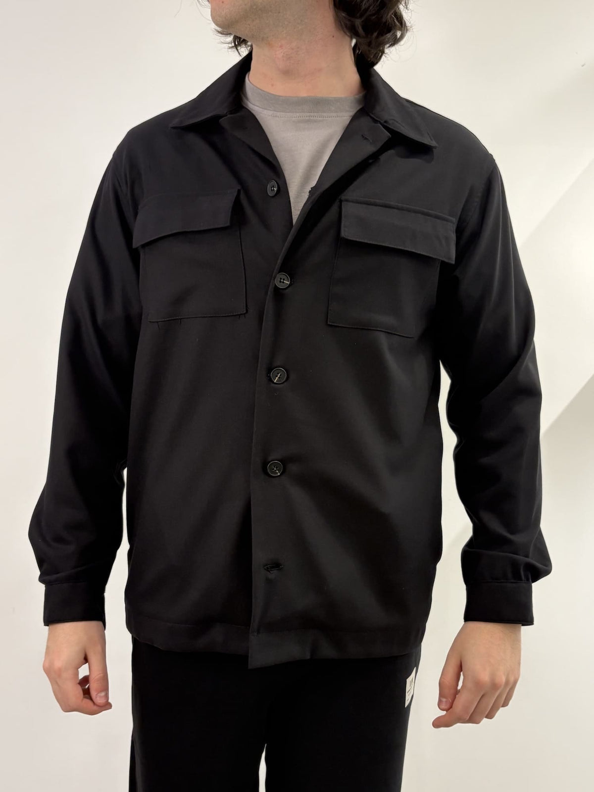 OverShirt nera