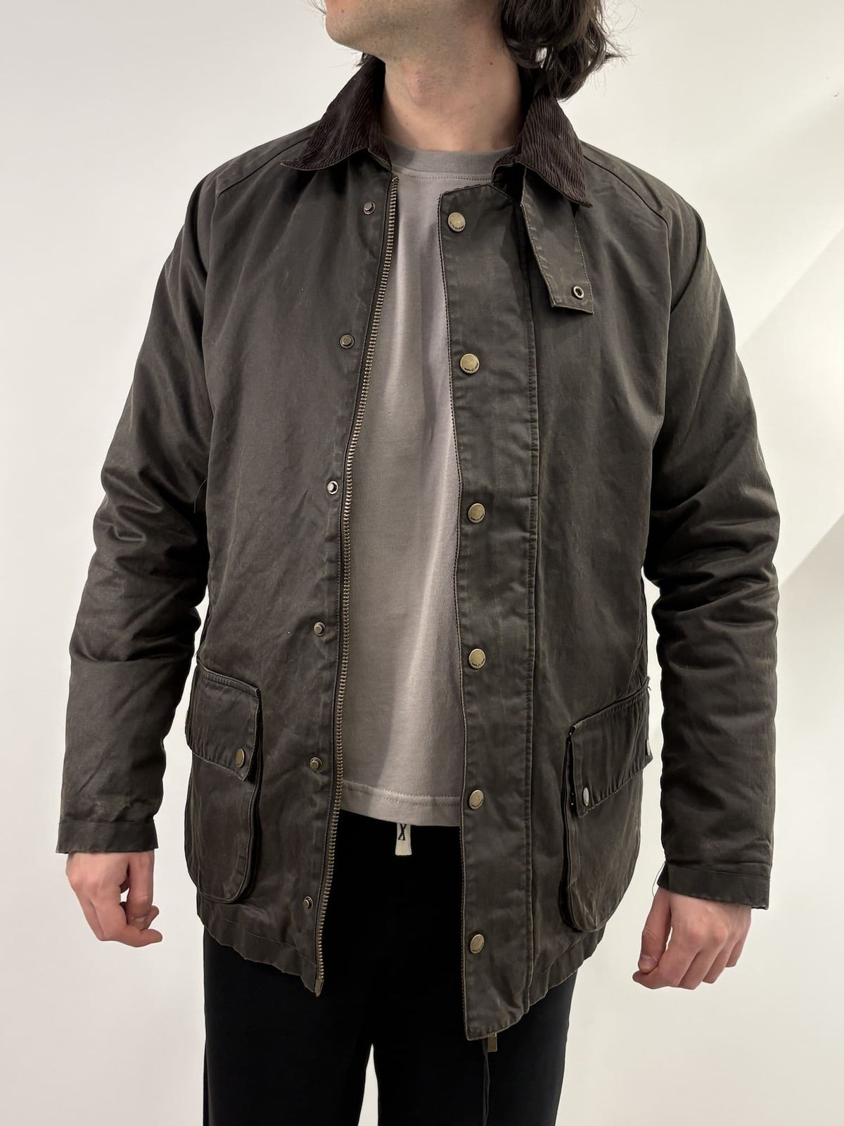 Giubbotto stile barbour