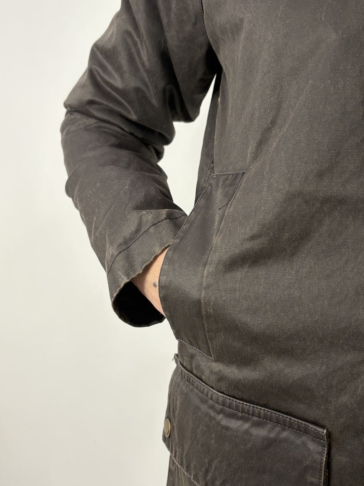 Giubbotto stile barbour