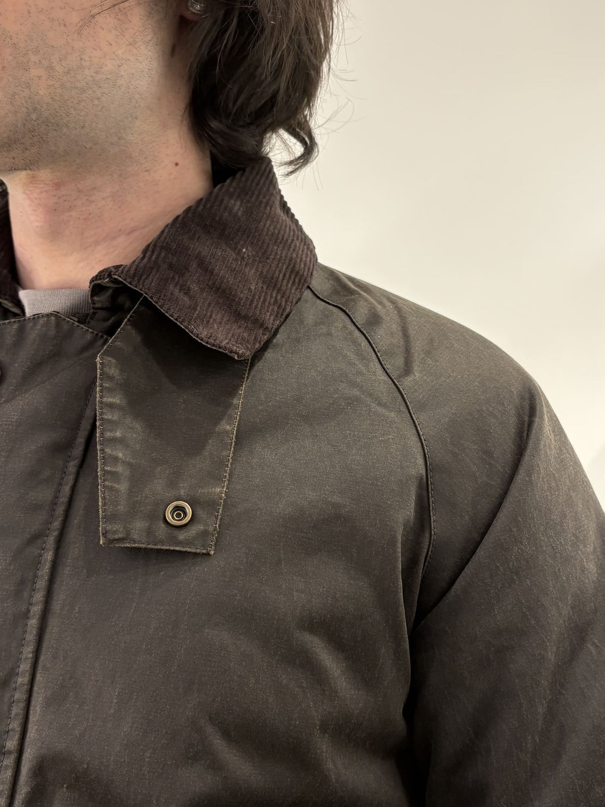 Giubbotto stile barbour